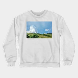 Rainbow and Cloud Crewneck Sweatshirt